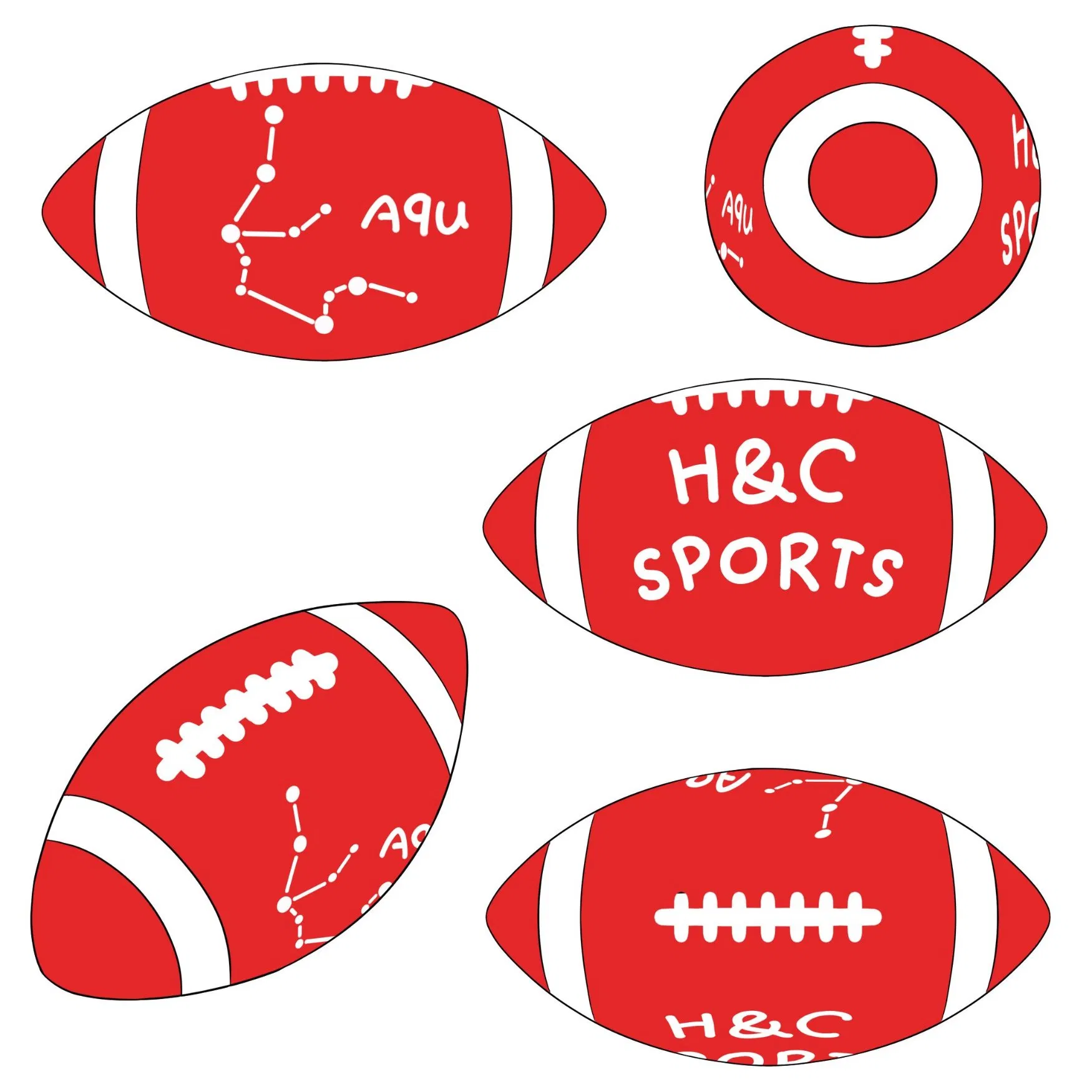 Juguete de peluche de rugby personalizado OEM ODM, almohada de fútbol suave de franela, regalo coleccionable para aficionados, juguete de animal de peluche