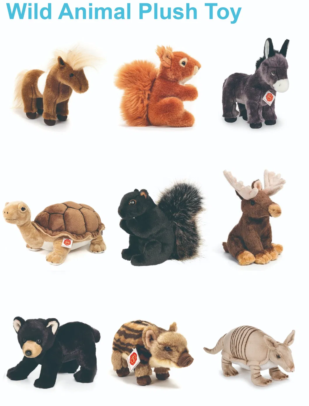 OEM ODM Juguete de peluche suave personalizado de alta calidad llavero mascota