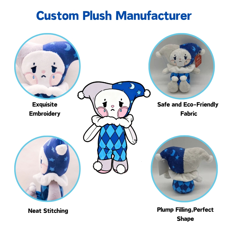 Juguete de felpa ecológico personalizado para bodas, regalo personalizado, servicio de fábrica de muñecos de felpa OEM