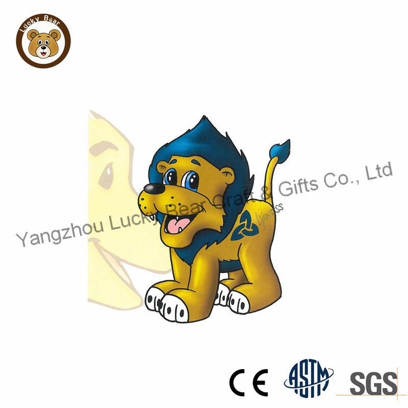 Personalizar Diseños Muñeco de Peluche Personaje de Caricatura León