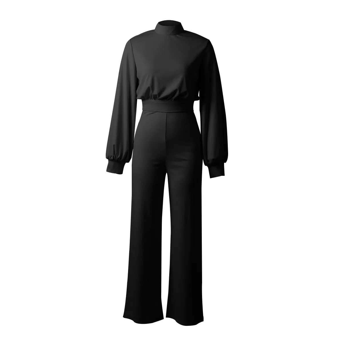 Women Sexy Long Sleeve Wide Leg Jumpsuit Casual Dressy Jumpsuits for Women