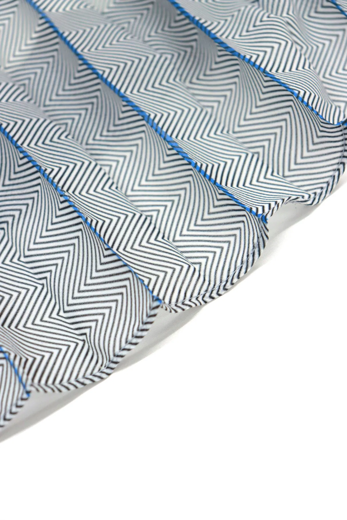 Wholesale Rtw Design Chiffon Fabric Elastic Waistband Long Pleat Skirt for Woman Summer Wear with Customized Print