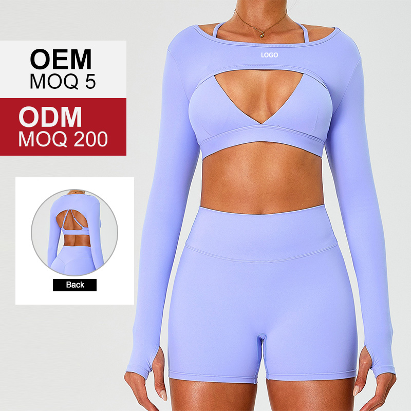 Women's Long-Sleeved Vest, Shawl, Yoga Wear, Fitness Top, Running Cover-up