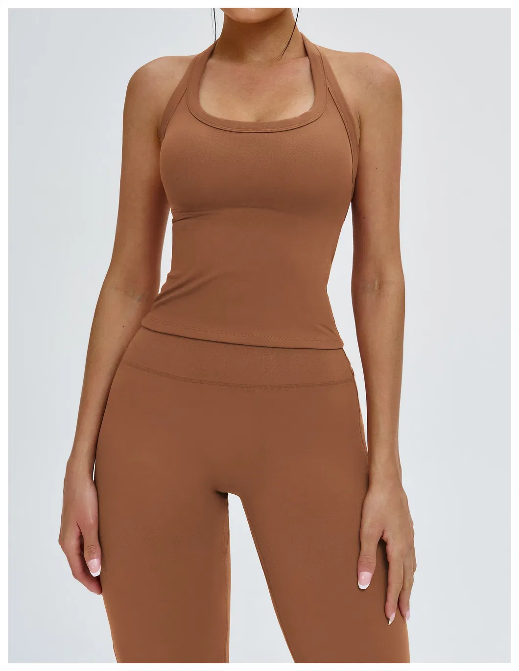 Activewear Halter Neck Sports Bra 17