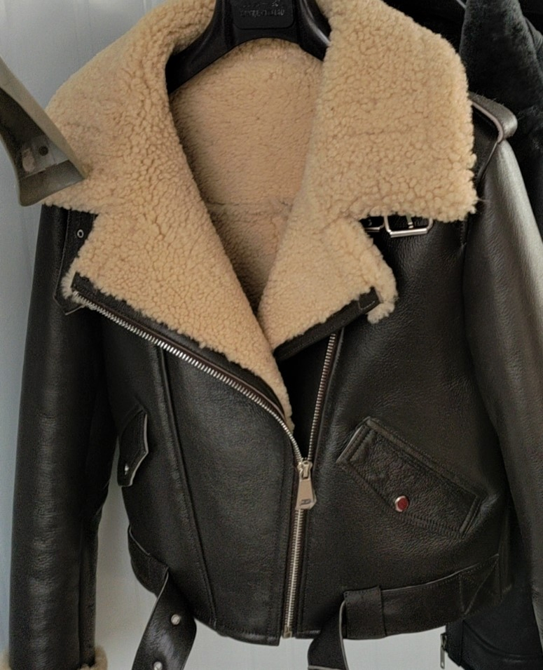 Super Warm Real Fur Jacket Lambskin Winter Coat for Men Women Demo