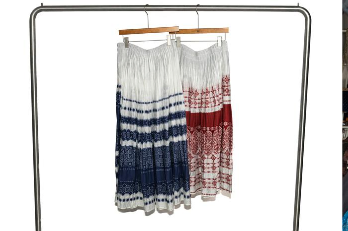 Linen Skirt Cotton Skirt Women Skirt Garments Dressings Two-Way Wearing Lady Skirt