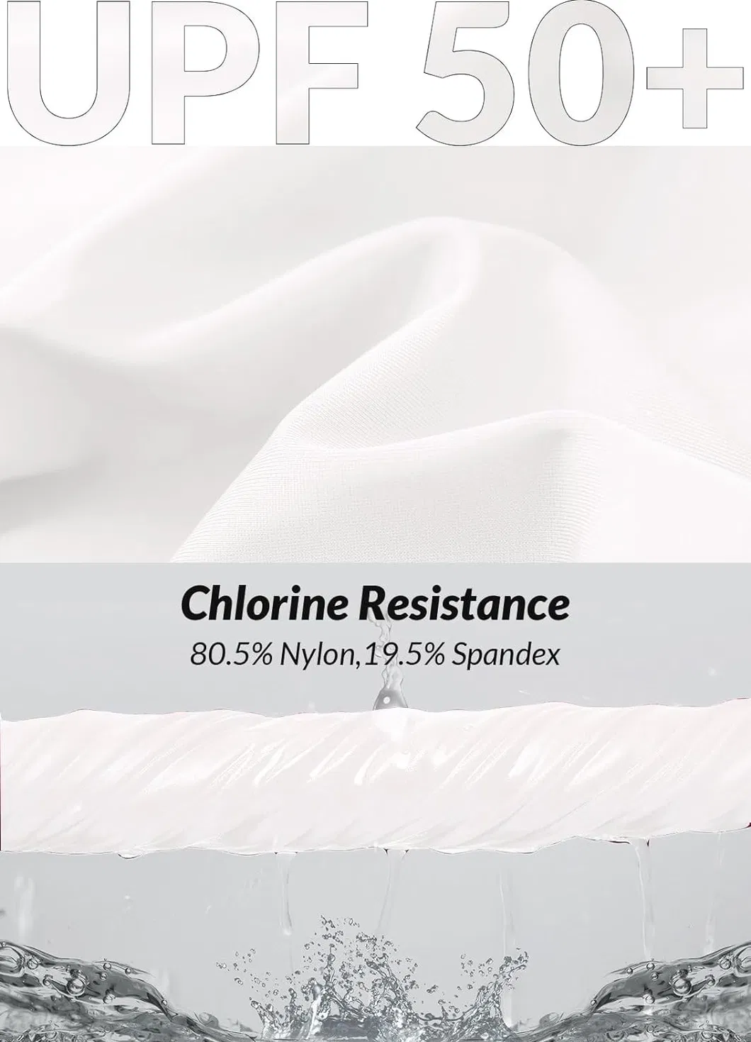 Swim Skirt Model View 1