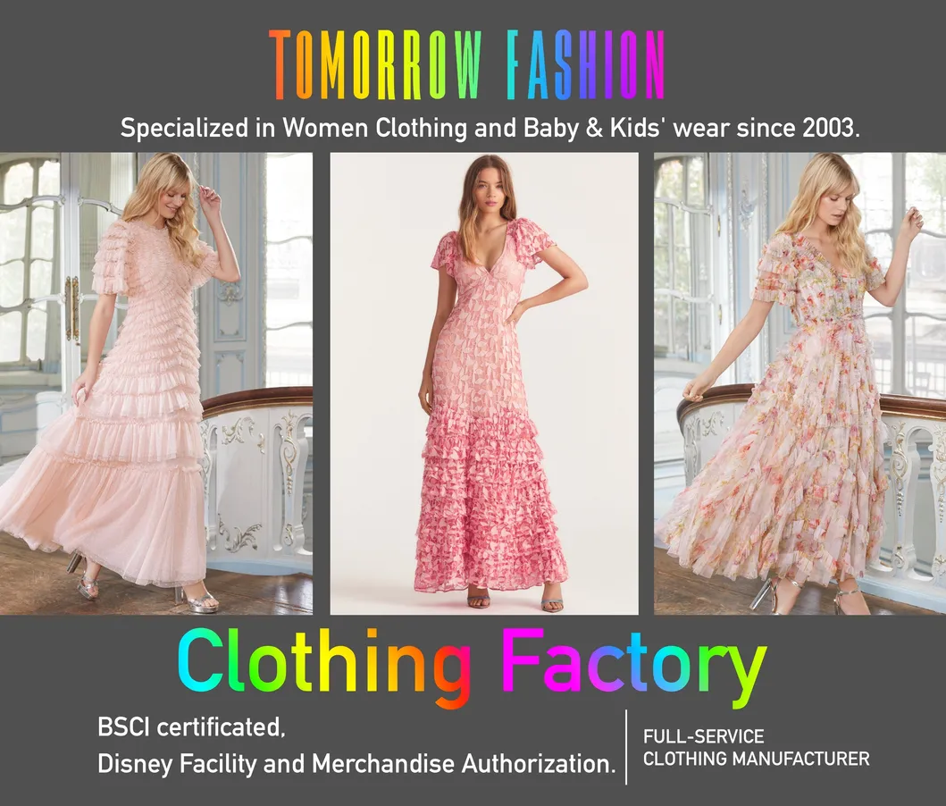 Women Puff Sleeves Mermaid Maxi Dress