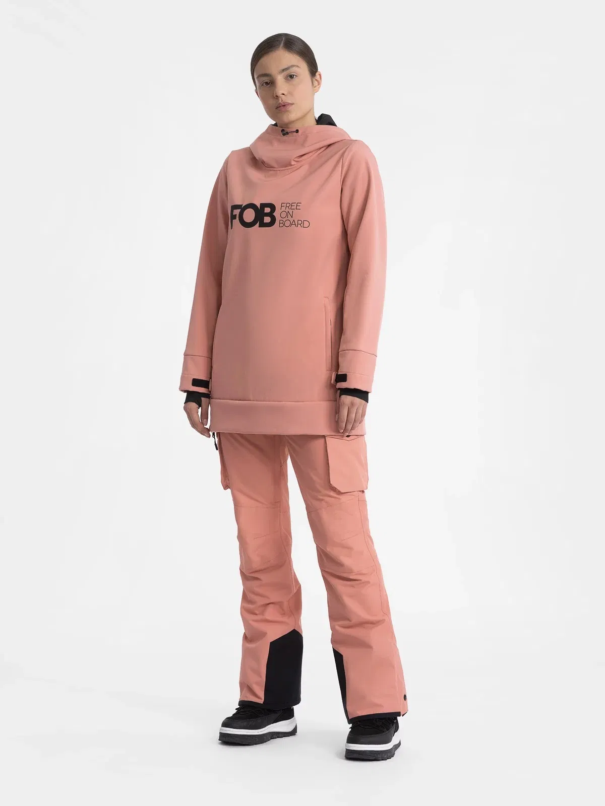 Professional Waterproof Windproof Hiking Moutain Breathable Outdoor Snowboard Softshell Hoody for Woman