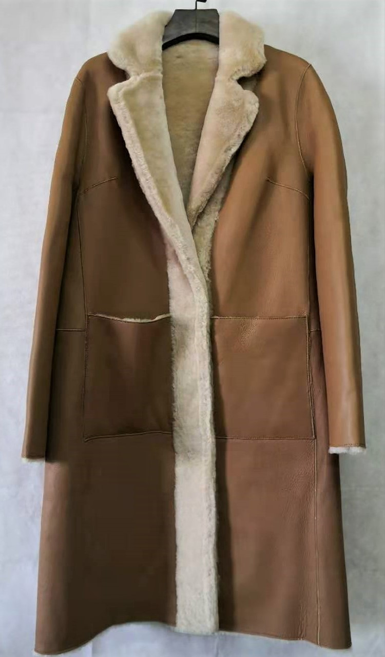 Super Warm Real Fur Jacket Lambskin Winter Coat for Men Women Demo