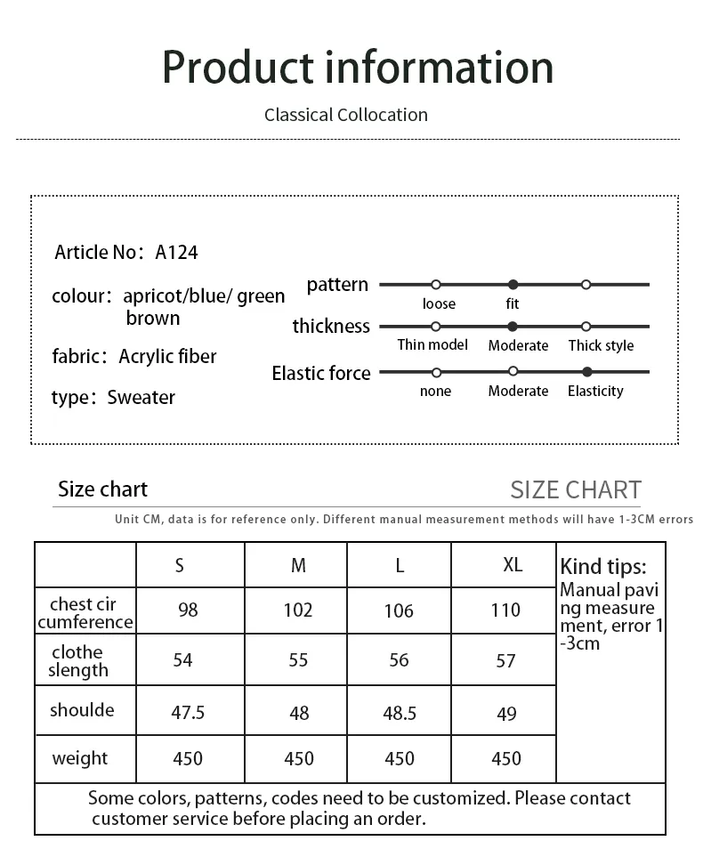 Elegant Knitted Fashion