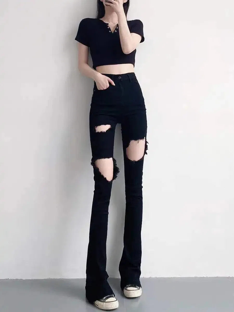 High Waist Plus Size Jeans