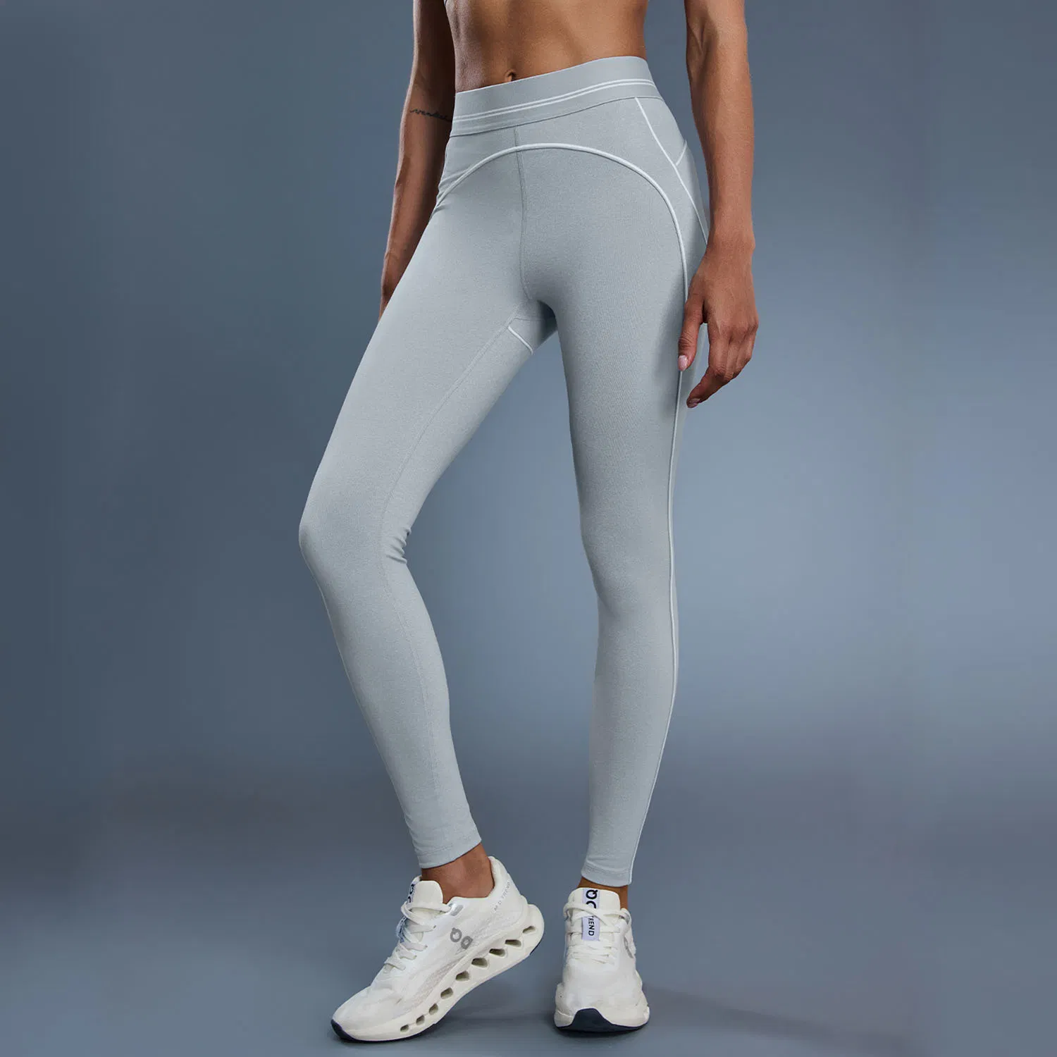 Qumor High Waist Naked Feeling Yoga Leggings for Women, Tummy Control Butt Lift Scrunch Peach Hip Body Sculpting Fitness Gym Workout Running Pilates Sports