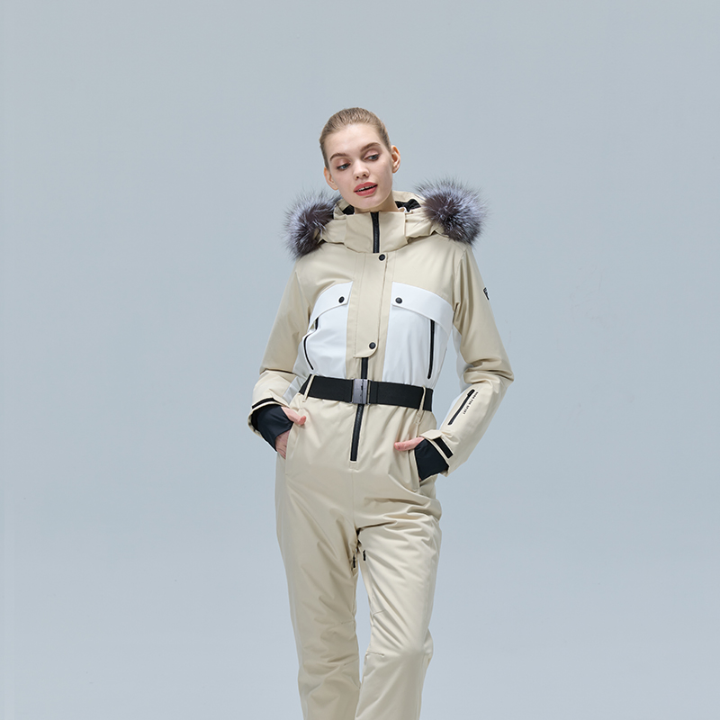Insulated Ski Jumpsuit Custom Wholesale for Women Snow Sports