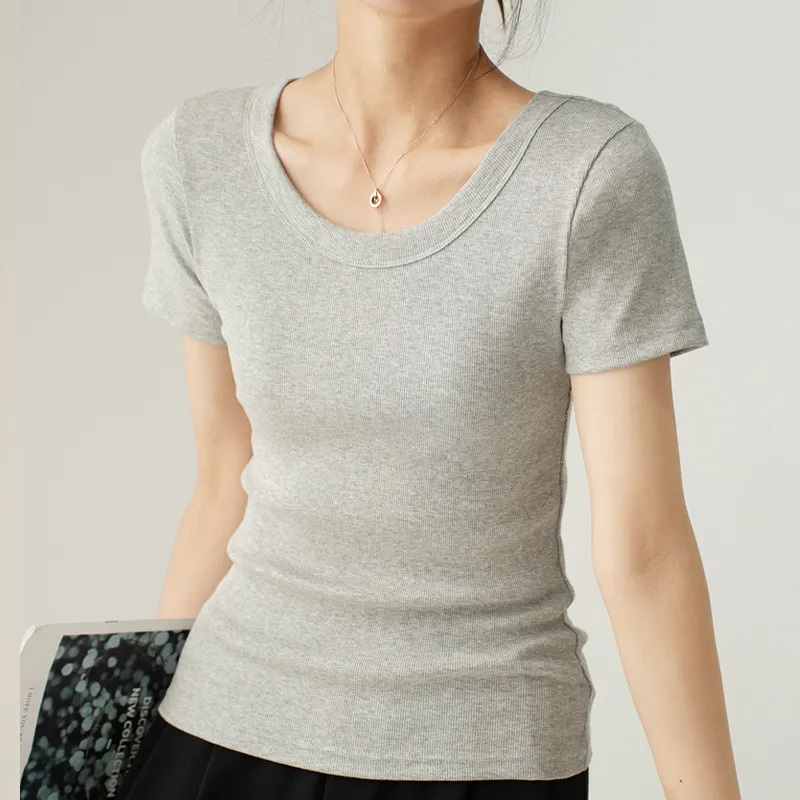 U-Neck Top Detail