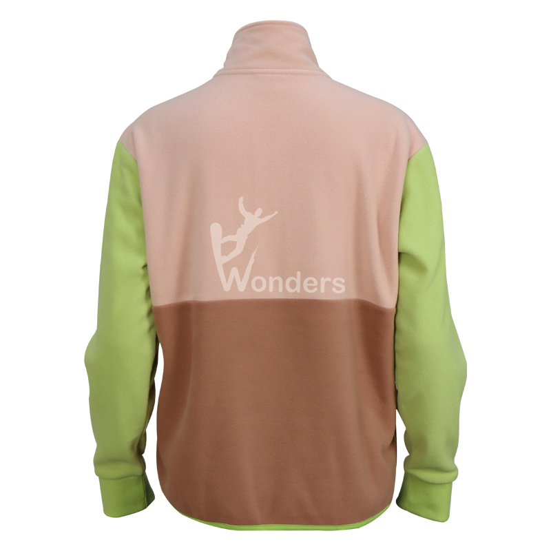 Women's 100% Recycled 1/4 Zip Fleece Jacket Outdoor Leisure Breathable Jacket