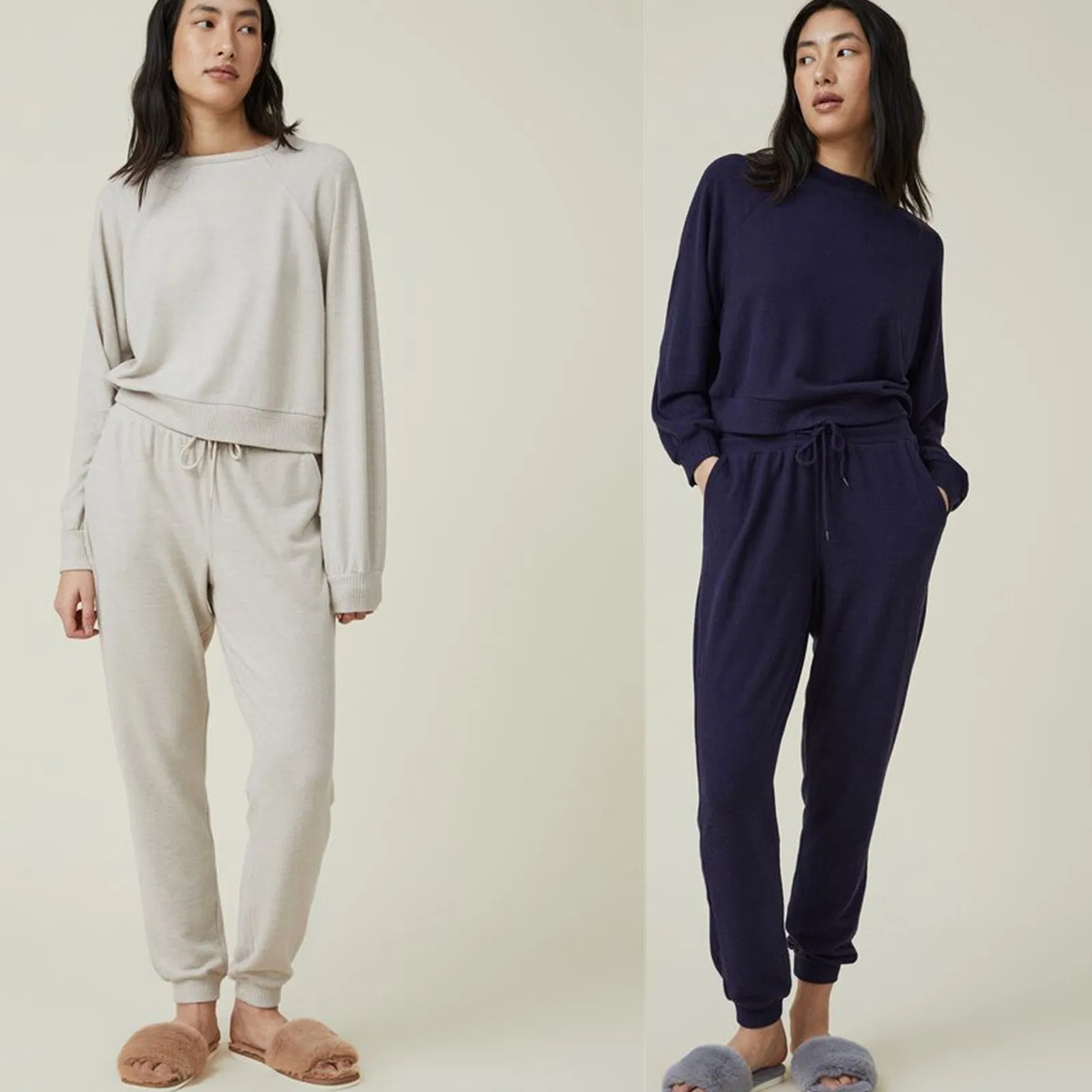 Wholesale China Customized High Quality Slim Cuffed Pant Relaxed Knitted Women Leisure Household Women Loungewear