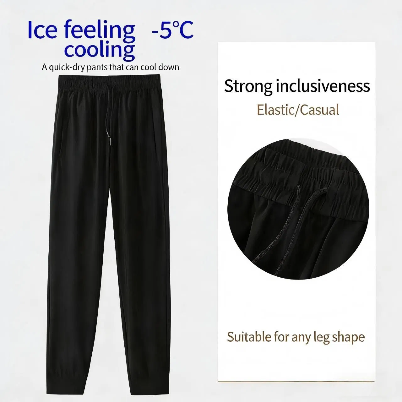 OEM/ODM Men's and Women's Loose Elastic Jogging Pants