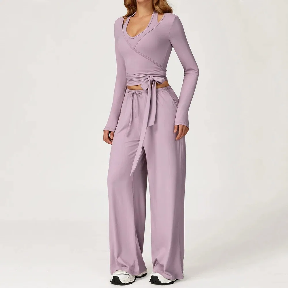 Women 3 PCS Activewear Tank Top Outfit Sets Casual Summer Sleeveless V Neck Crop Tops and Sweatpants Sportswear Tracksuit Lounge Gym Wear