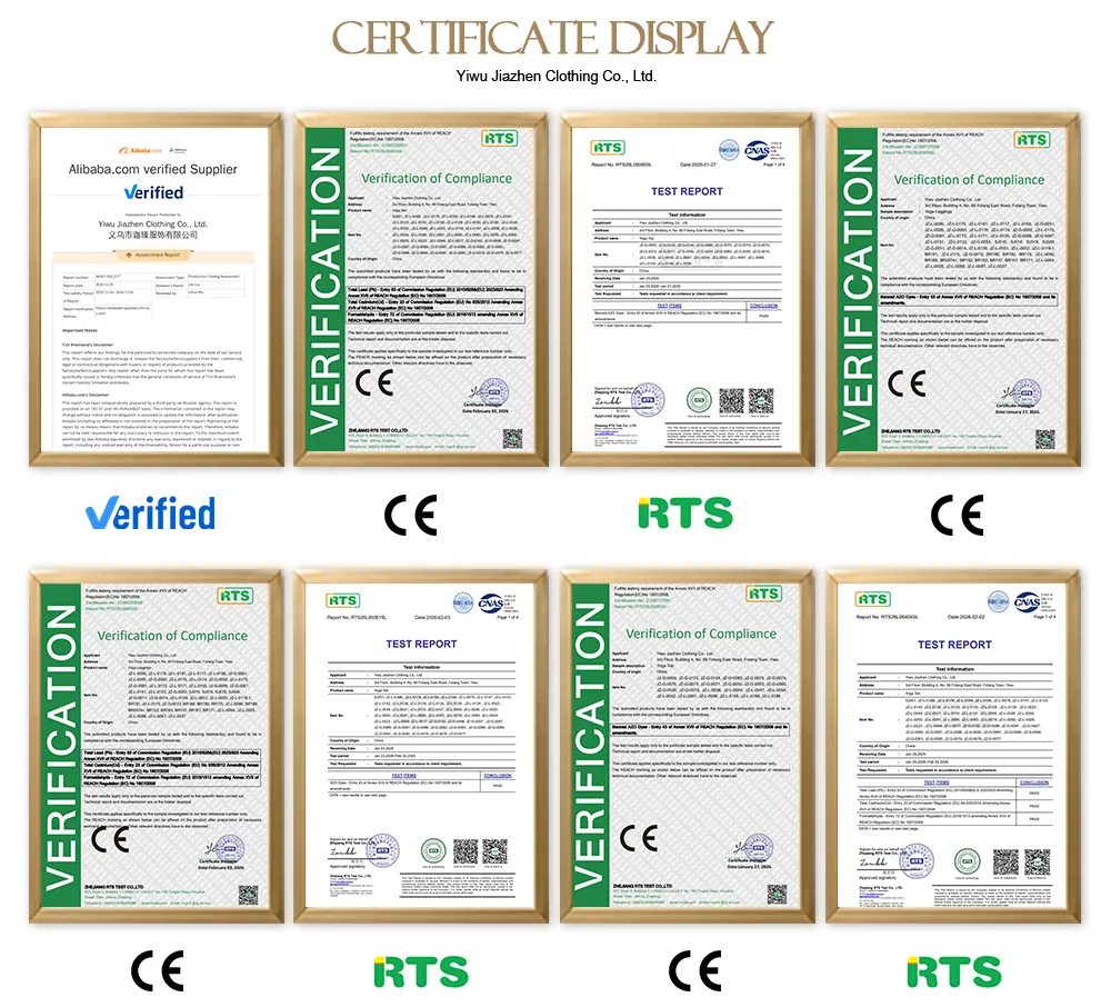 Certifications