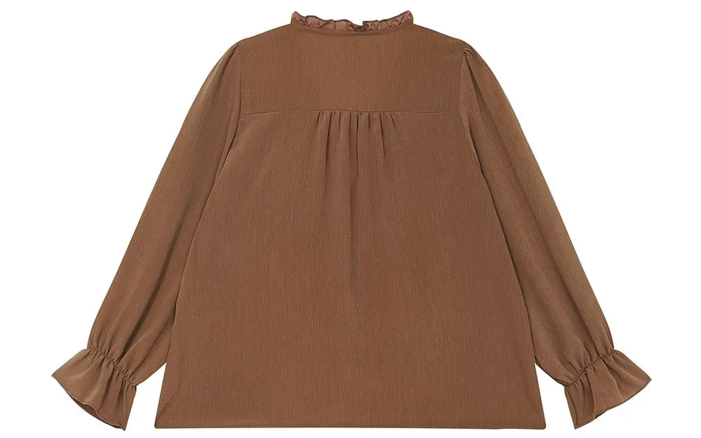 V-Neck Blouse Detail 2