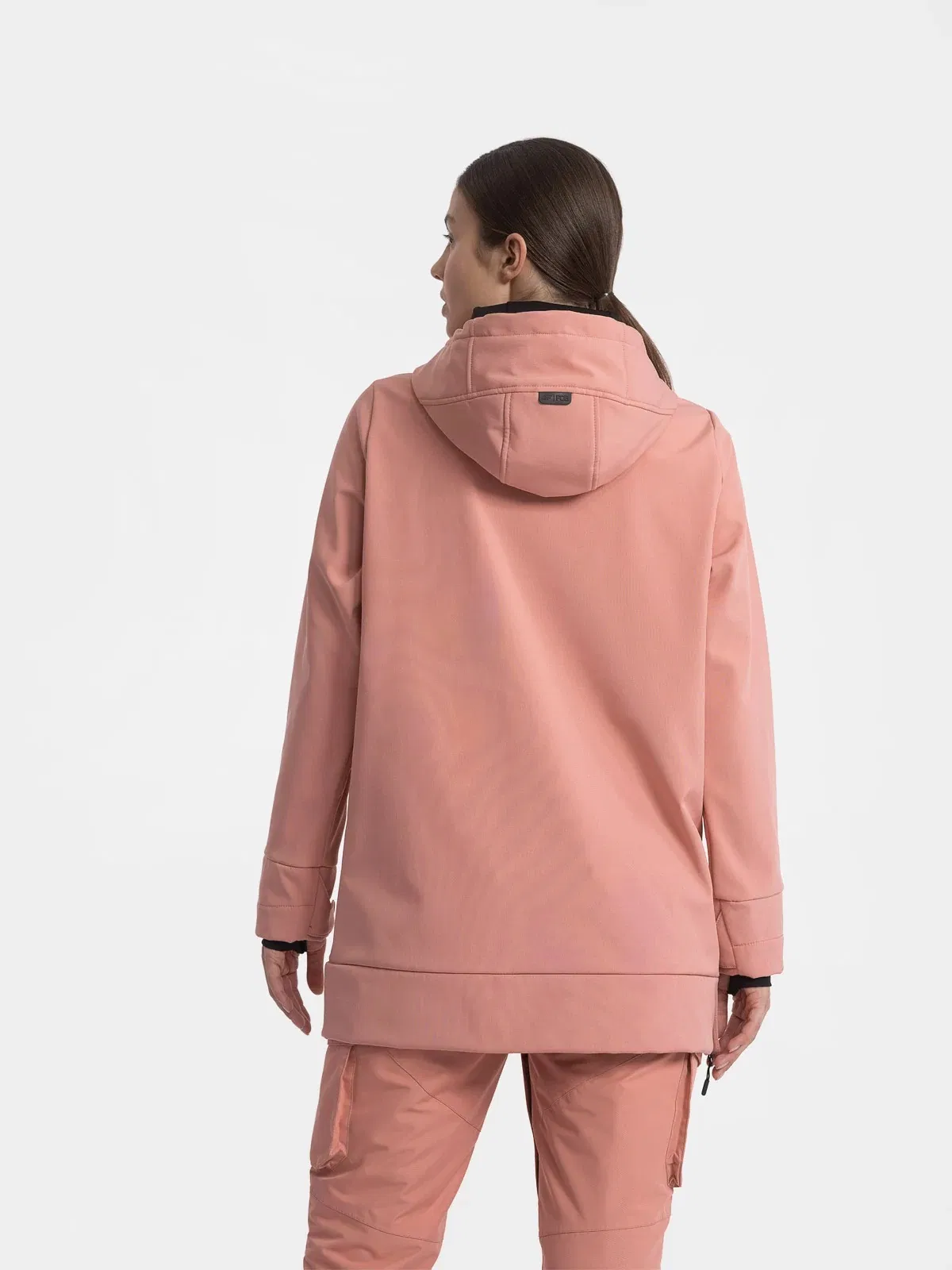 Professional Waterproof Windproof Hiking Moutain Breathable Outdoor Snowboard Softshell Hoody for Woman