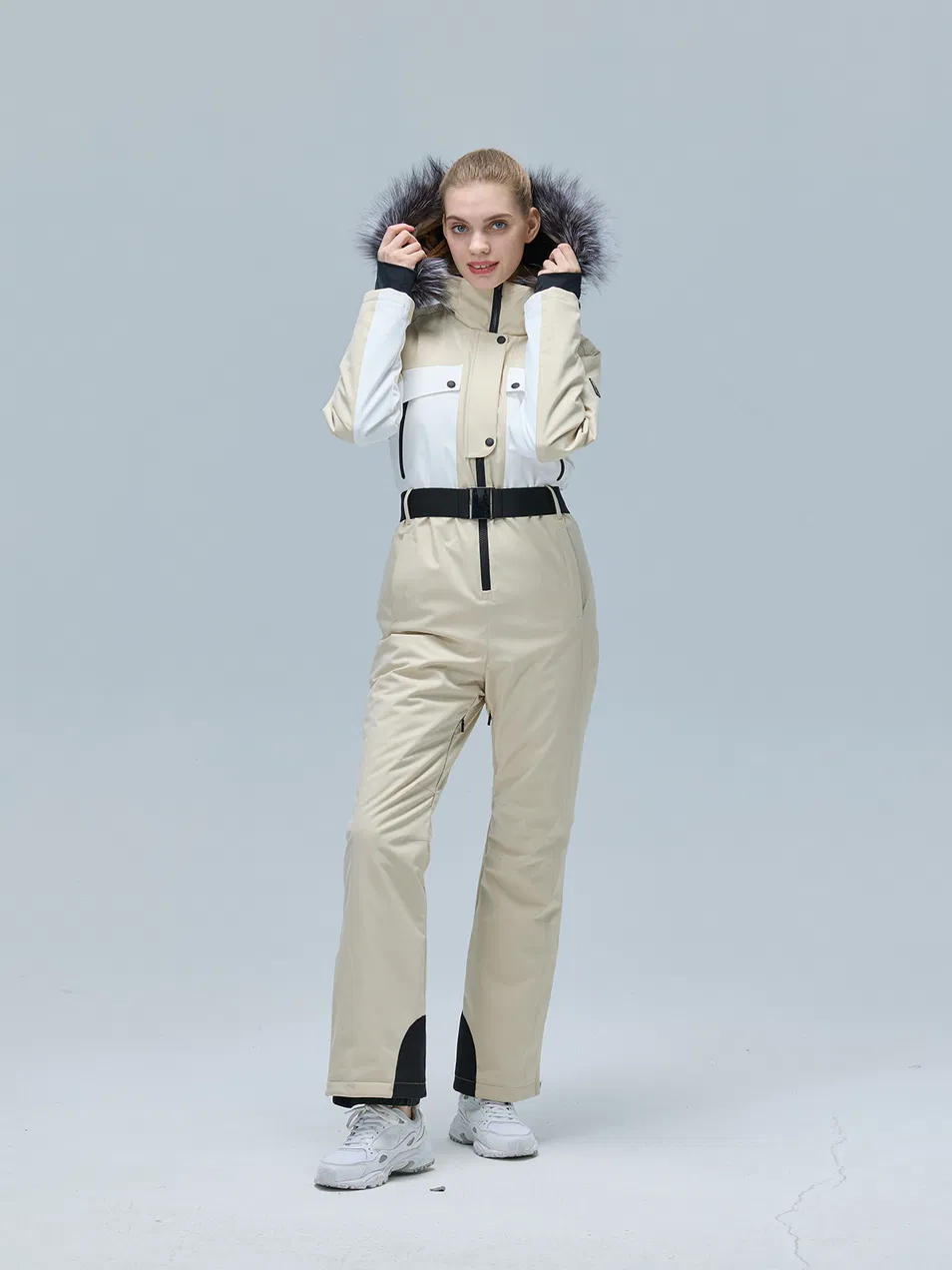 Women Ski Jumpsuit Front View