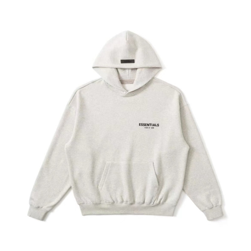 Essentials Style Minimal Hoodie for Men Women Solid Color Streetwear Pullover Wholesale