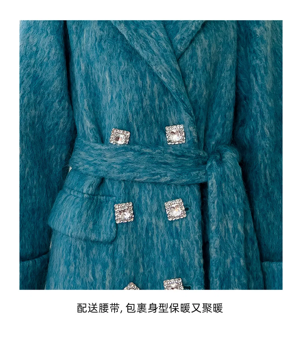 Blue Wool Coat 4