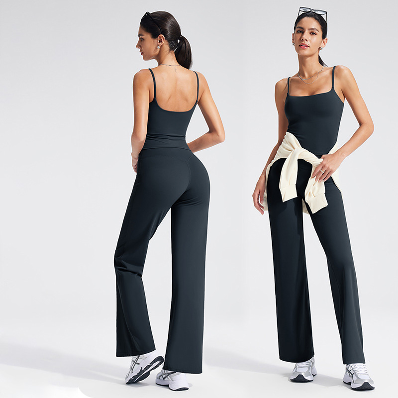 Comfortable Women's Casual Sports Outerwear Fitness 2-Piece Set Outdoor Jogging Cycling Yoga Pilates Gym Workout Essential Fitness Wear