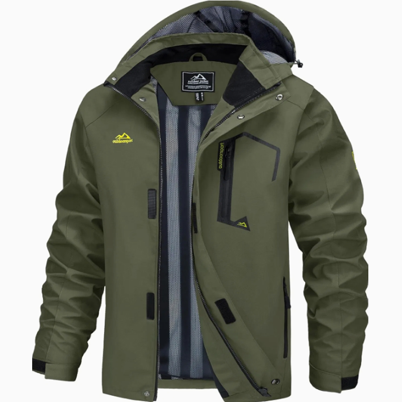 High-Quality Waterproof Windproof and Breathable Outdoor Jacket Same Style Mountaineering Jacket for Men and Women Clothes