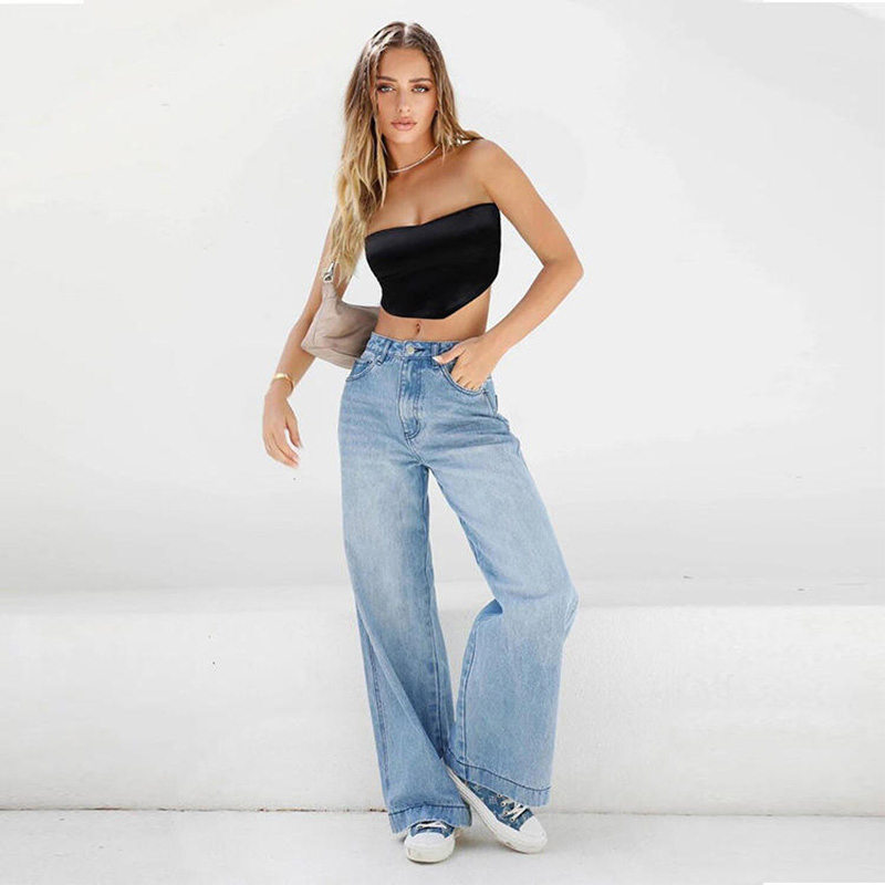 High Waist Elastic New Style Girls Lady Women Butt Lift Slim Fit Pencil Pants Skinny Denim Jeans