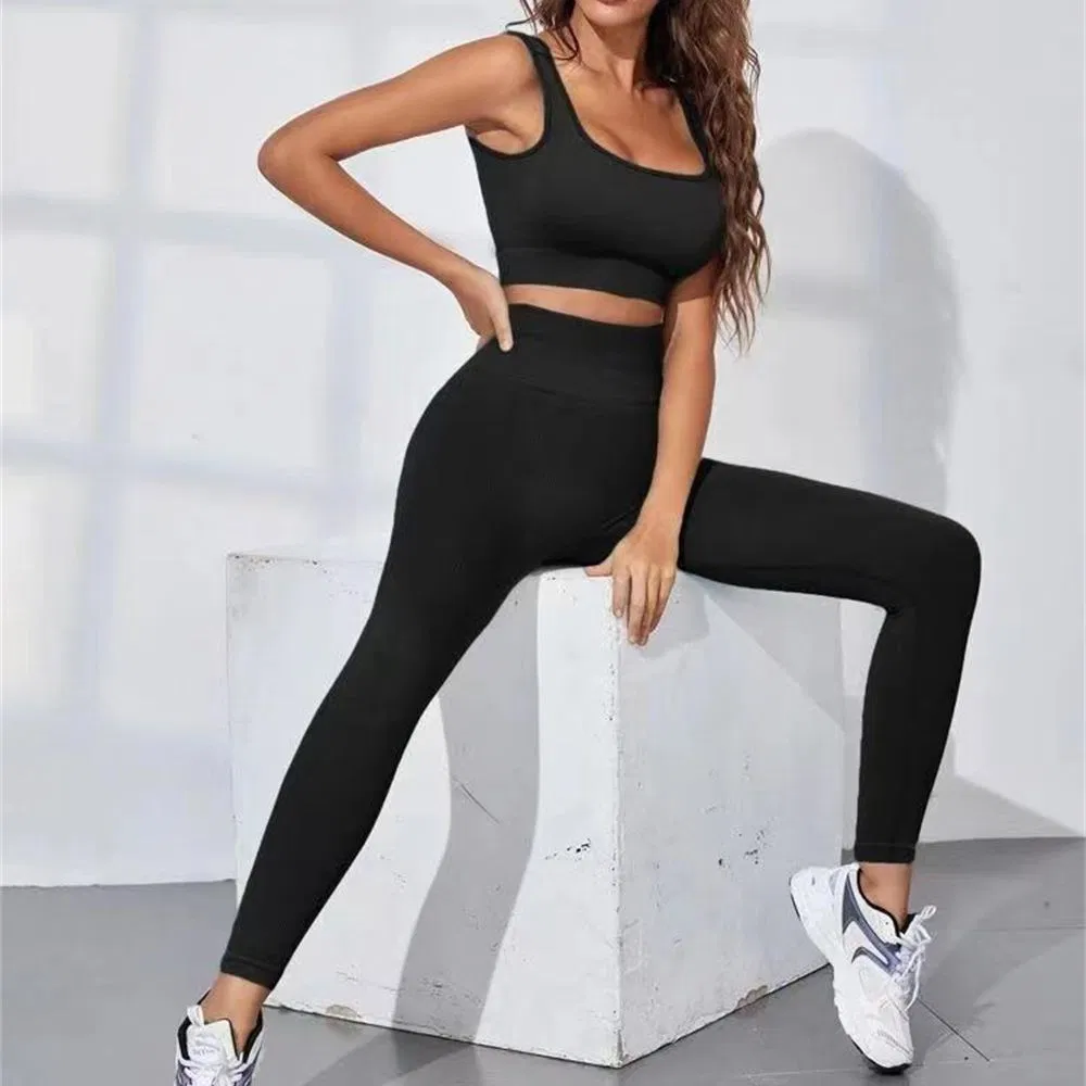 New High Quality Sportswear Activewear Yoga Gym Fitness Set Workout Outfit for Women