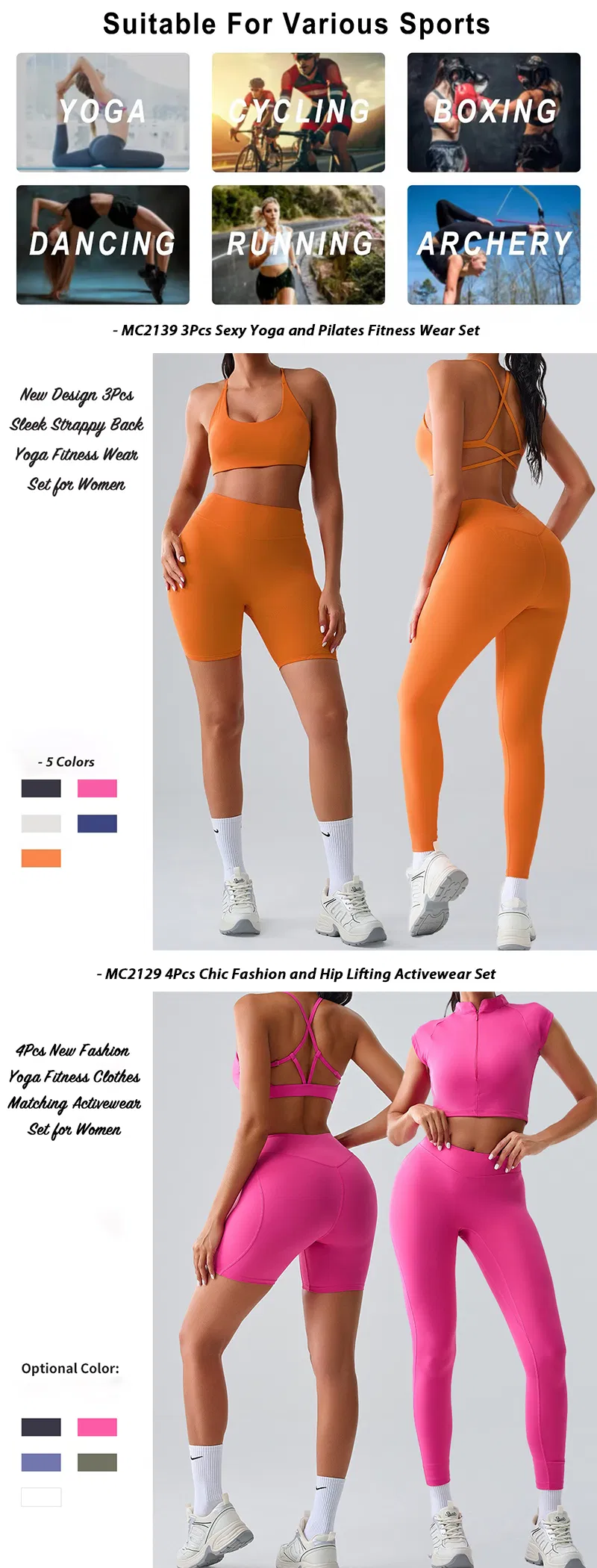 4PCS Workout Set
