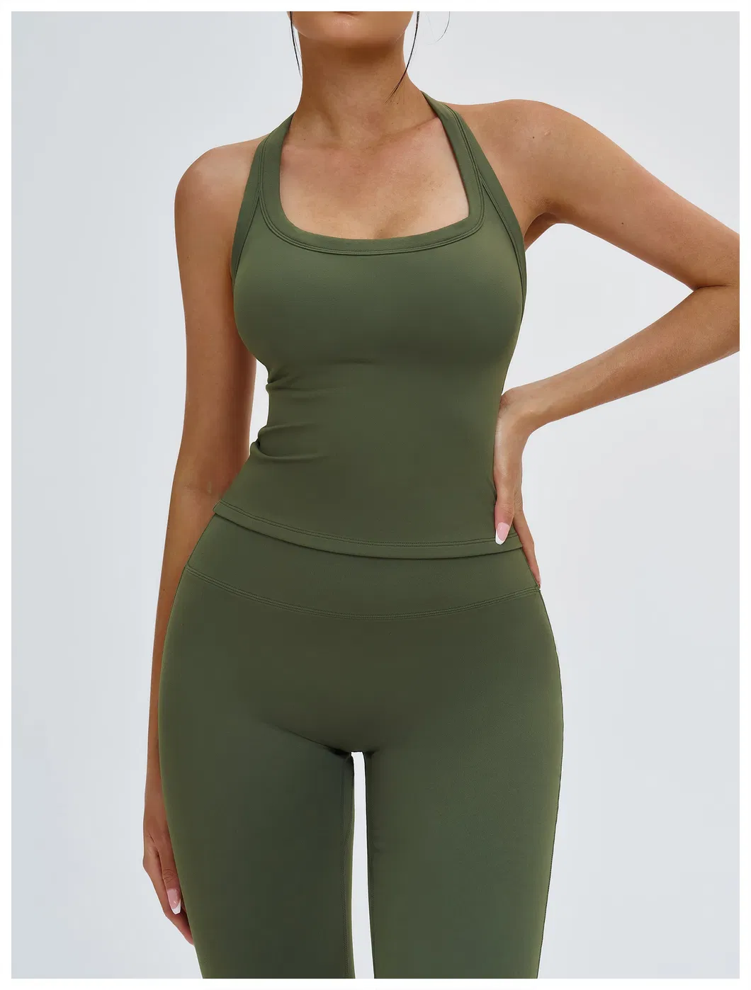 Activewear Halter Neck Sports Bra 14