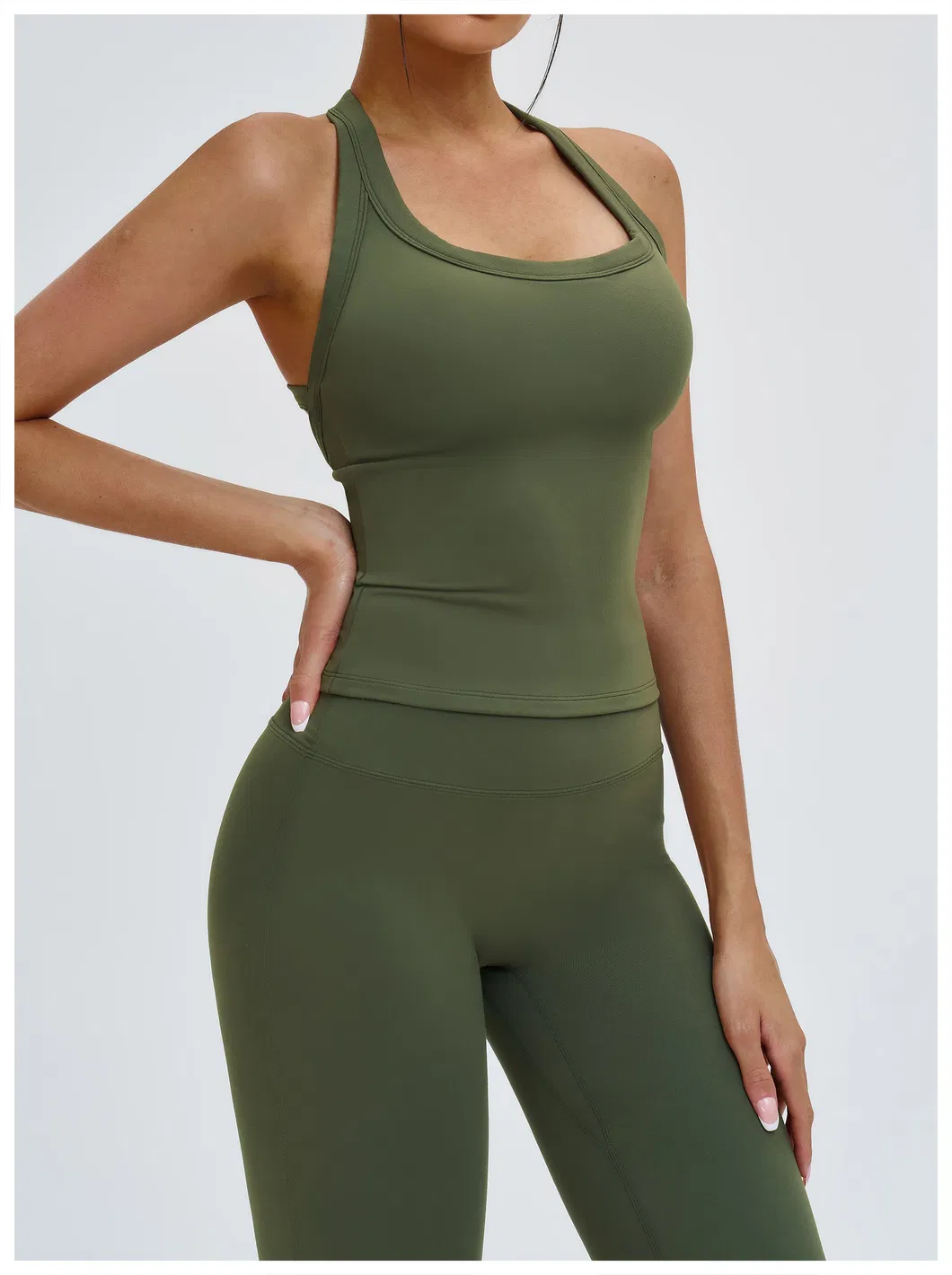 Activewear Halter Neck Sports Bra 15