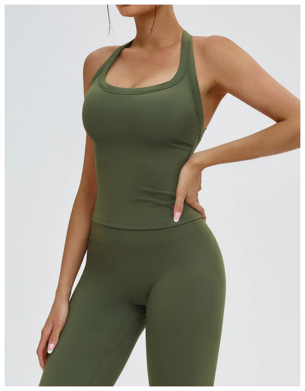 Activewear Halter Neck Sports Bra 13