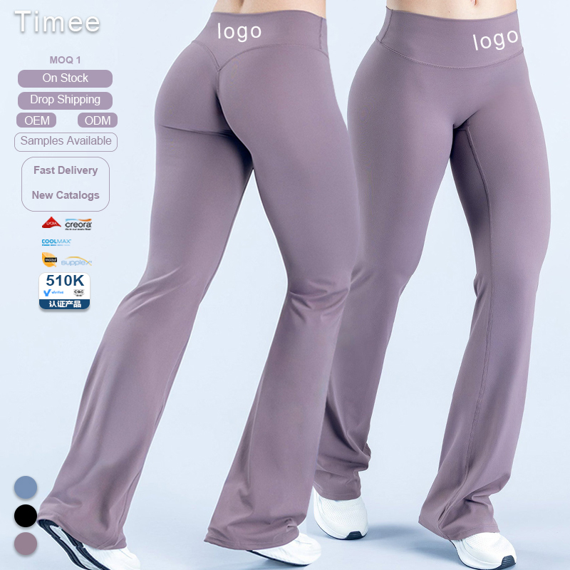 Bulk Women's Flares - High Waist Stretch Denim Bell Bottoms Multiple Sizes