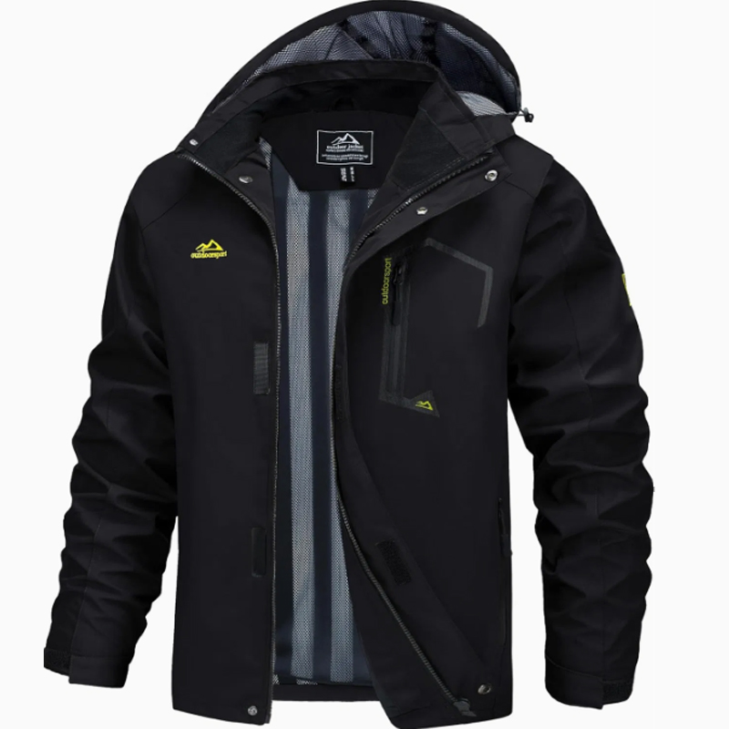 High-Quality Waterproof Windproof and Breathable Outdoor Jacket Same Style Mountaineering Jacket for Men and Women Clothes