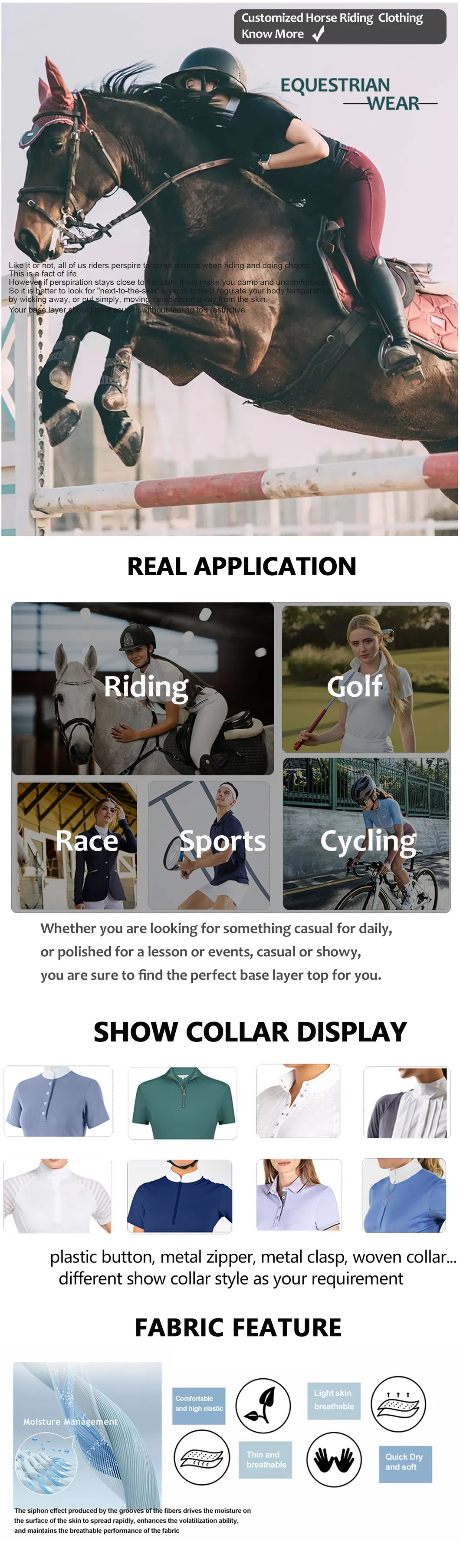 Equestrian Top Detail