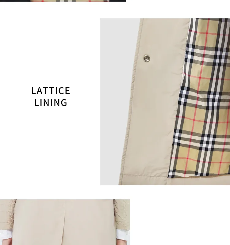 Women Long Trench Coat Texture