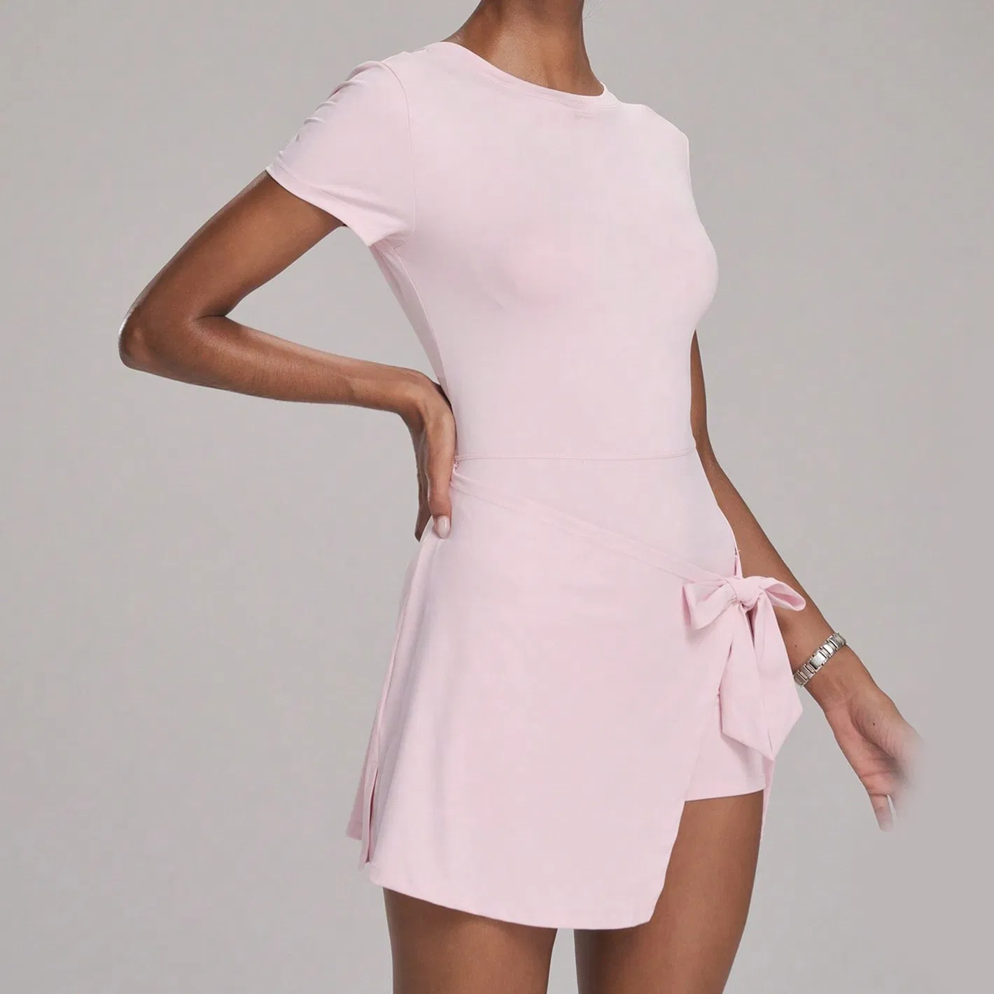 Slim Backless 2-in-1 Anti Exposure Women Tennis Skirts Yoga Skirts