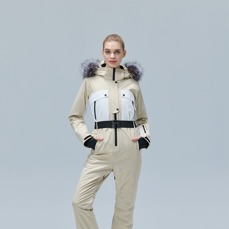 Insulated Ski Jumpsuit Custom Wholesale for Women Snow Sports