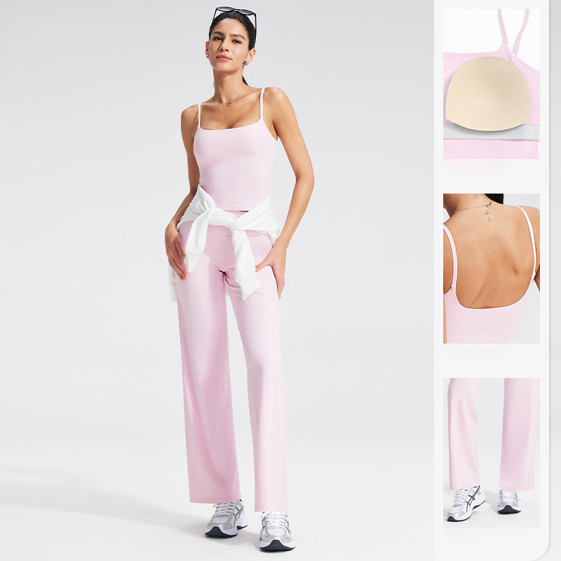 Comfortable Women's Casual Sports Outerwear Fitness 2-Piece Set Outdoor Jogging Cycling Yoga Pilates Gym Workout Essential Fitness Wear