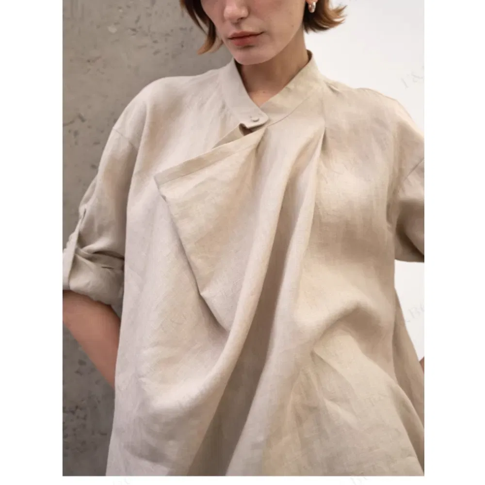 Linen Blouse Detail 2