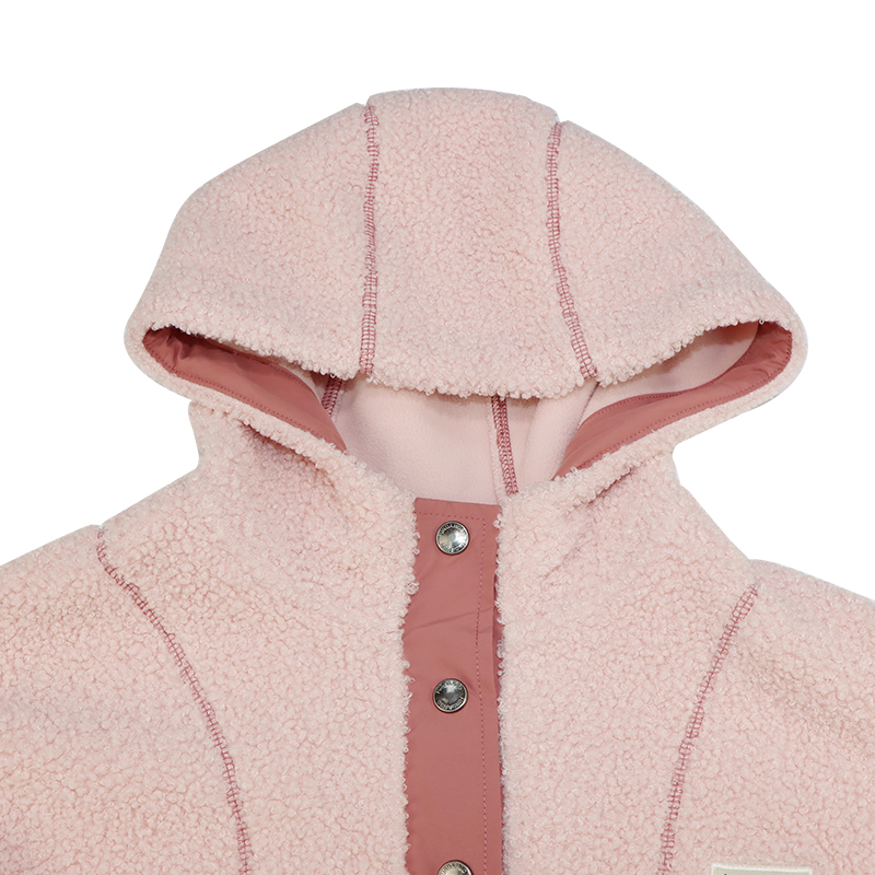 Women's Fashion Hoodied Teddy Fleece Jacket