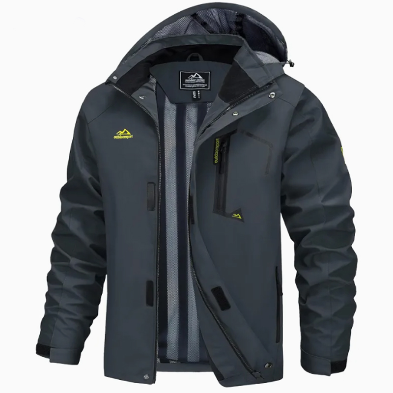 High-Quality Waterproof Windproof and Breathable Outdoor Jacket Same Style Mountaineering Jacket for Men and Women Clothes