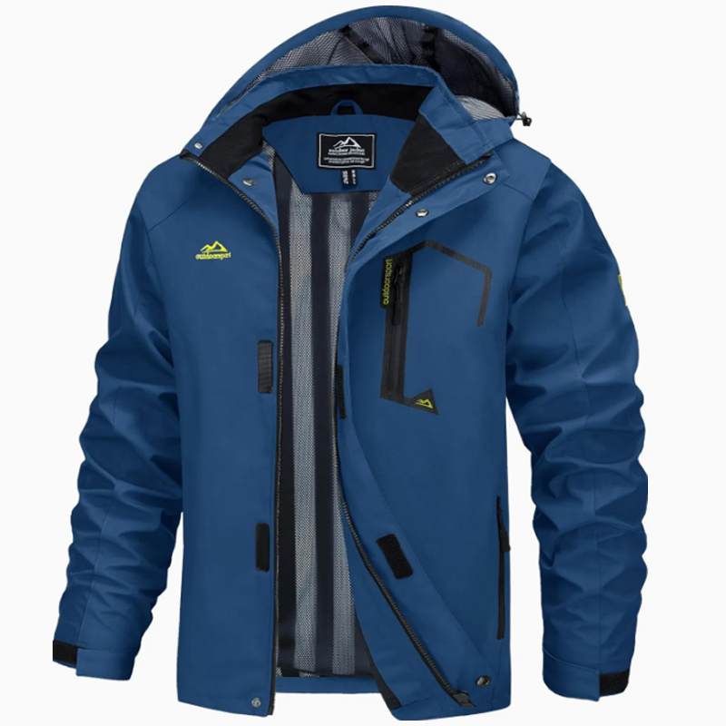 High-Quality Waterproof Windproof and Breathable Outdoor Jacket Same Style Mountaineering Jacket for Men and Women Clothes