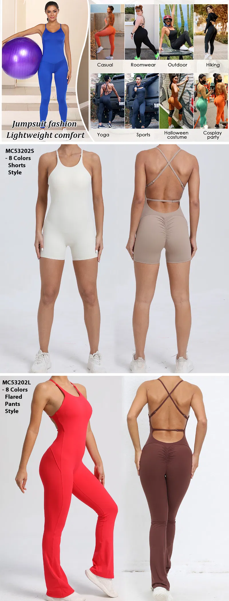 Sexy Gym Jumpsuit