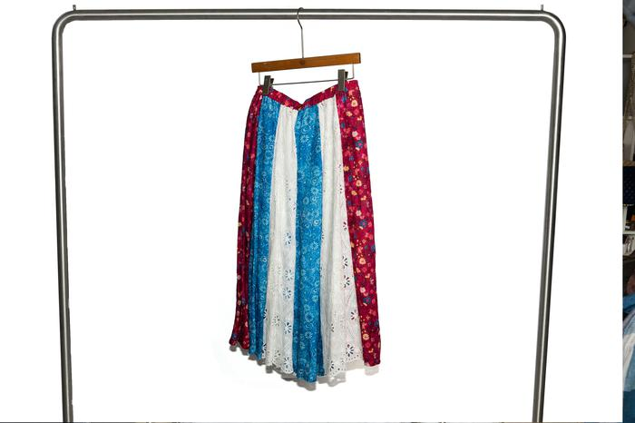 Linen Skirt Cotton Skirt Women Skirt Garments Dressings Two-Way Wearing Lady Skirt